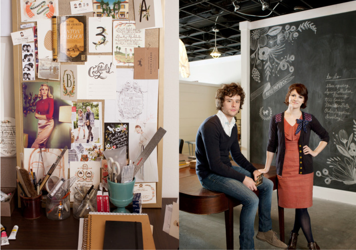 Anna and Nathan Bond Rifle Paper Company